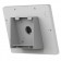 Fixed Tilted 15° Wall Mount - iPad Air 1 & 2, 9.7-inch iPad  & Pro - Light Grey [Back View]