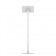 Fixed VESA Floor Stand - 10.2-inch iPad 7th Gen - White [Full Back View]