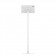 Fixed VESA Floor Stand - 12.9-inch iPad Pro 3rd Gen - White [Full Back View]