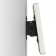 Tilting VESA Wall Mount - Samsung Galaxy Tab A 10.1 - White [Side View 10 degrees up]