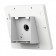 Fixed Tilted 15° Wall Mount - iPad 2, 3 & 4 - White [Back Isometric View]