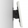 Tilting VESA Wall Mount - iPad Mini 4 - White [Side View 10 degrees up]