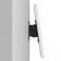 Tilting VESA Wall Mount - 12.9-inch iPad Pro 3rd Gen - White [Side View 10 degrees up]