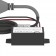 24V VidaCharger CAT5 to USB 24V Power over Ethernet / PoE Adapter [Back Orthogonal View]