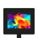 Fixed VESA Floor Stand - Samsung Galaxy Tab 4 10.1- Black [Tablet Front 45 Degrees]