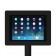 Fixed VESA Floor Stand - iPad Air 1 & 2, 9.7-inch iPad Pro - Black [Tablet Front 45 Degrees]