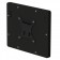 Tilting VESA Wall Mount - iPad 2, 3, 4 - Black [Back Isometric View]