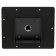 Fixed Tilted 15° Wall Mount - iPad 2, 3 & 4 - Black [Back View]