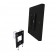 Removable Fixed Glass Mount - iPad 2, 3, 4 - Black [Assembly View 1]