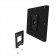 Permanent Fixed Glass Mount - 10.2-inch iPad 7th Gen - Black [Assembly View 1]