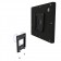 Removable Fixed Glass Mount - 11-inch iPad Pro - Black [Assembly View 1]