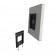 Permanent Fixed Glass Mount - iPad 2, 3 & 4 - Light Grey  [Assembly View 1]