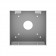 Fixed Tilted Vesa Wall / Surface Mount - 15° angle - Light Grey [Wall - Vesa Plate View]