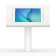 Fixed Desk/Wall Surface Mount - Samsung Galaxy Tab A 8.0 - White [Front View]