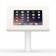 Fixed Desk/Wall Surface Mount - iPad 2, 3 & 4 - White [Front View]