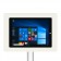 Fixed VESA Floor Stand - Microsoft Surface 3 - White [Tablet Front 45 Degrees]