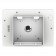 Fixed Tilted 15° Wall Mount - iPad Mini 1, 2, & 3 - White [Back View]