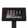 Fixed VESA Floor Stand - iPad Mini 1, 2 & 3 - Black [Tablet Front View]