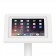 Fixed VESA Floor Stand - iPad 2, 3 & 4 - White [Tablet Front View]