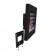 Permanent Fixed Glass Mount - iPad 2, 3 & 4 - Black [Assembly View 2]