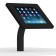 Fixed Desk/Wall Surface Mount - iPad Air 1 & 2, 9.7-inch iPad Pro - Black [Front Isometric View]