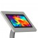 Fixed VESA Floor Stand - Samsung Galaxy Tab 4 10.1- Light Grey [Tablet Front Isometric View]