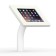 Fixed Desk/Wall Surface Mount - iPad Mini 4 - White [Front Isometric View]