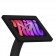 Fixed VESA Floor Stand - iPad Mini (6th Gen) - Black [Tablet Front Isometric View]