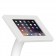 Fixed VESA Floor Stand - iPad Mini 1, 2 & 3 - White [Tablet Front Isometric View]