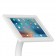 Fixed VESA Floor Stand - 12.9-inch iPad Pro- White [Tablet Front Isometric View]
