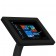 Fixed VESA Floor Stand - Microsoft Surface Go & Go 2 - Black [Tablet Front Isometric View]