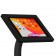 Fixed VESA Floor Stand - 10.2-inch iPad 7th Gen - Black [Tablet Front Isometric View]