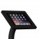 Fixed VESA Floor Stand - iPad Mini 4 - Black [Tablet Front Isometric View]