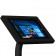 Fixed VESA Floor Stand - Microsoft Surface 3 - Black [Tablet Front Isometric View]