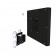 Removable Tilting Glass Mount - Microsoft Surface 3 - Black [Assembly View 1]