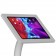 Fixed VESA Floor Stand - 12.9-inch iPad Pro 4th & 5th Gen- Light Grey [Tablet Front Isometric View]