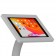 Fixed VESA Floor Stand - 10.2-inch iPad 7th Gen - Light Grey [Tablet Front Isometric View]