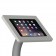 Fixed VESA Floor Stand - iPad Mini 1, 2 & 3 - Light Grey[Tablet Front Isometric View]