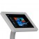 Fixed VESA Floor Stand - Microsoft Surface Go - Light Grey [Tablet Front Isometric View]