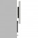 Fixed Slim VESA Wall Mount - iPad 2, 3 & 4 - Light Grey [Side Assembly View]