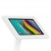 Fixed VESA Floor Stand - Samsung Galaxy Tab S5e 10.5 - White [Tablet Front Isometric View]