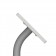 Fixed VESA Floor Stand - iPad 2, 3 & 4 - Light Grey [Tablet Side View]