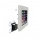 Removable Tilting Glass Mount - iPad 2, 3, 4 - Light Grey [Assembly View 2]