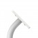 Fixed VESA Floor Stand - iPad Mini 1, 2 & 3 - White [Tablet Side View]