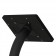 Fixed VESA Floor Stand - iPad Mini 4 - Black [Tablet Back Isometric View]