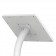 Fixed VESA Floor Stand - 12.9-inch iPad Pro - White [Tablet Back Isometric View]