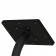 Fixed VESA Floor Stand - Samsung Galaxy Tab A 10.1 (2019 version) - Black [Tablet Back Isometric View]