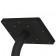 Fixed VESA Floor Stand - Samsung Galaxy Tab E 8.0 - Black [Tablet Back Isometric View]
