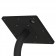 Fixed VESA Floor Stand - 11-inch iPad Pro - Black [Tablet Back Isometric View]