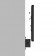 Tilting VESA Wall Mount - 12.9-inch iPad Pro 4th & 5th Gen - Black [Side Assembly View]